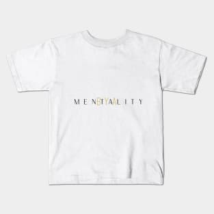 BYA Mentality Black Kids T-Shirt